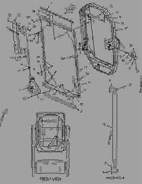 cat skid steer door hinge parts|cat skid steer retrofit kits.